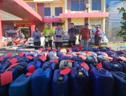 Polres Probolinggo Ungkap Penyalahgunaan BBM Bersubsidi, 7 Tersangka Diamankan