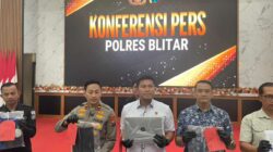 Polres Blitar Amankan Residivis Pembobol Tiga Gedung Sekolah