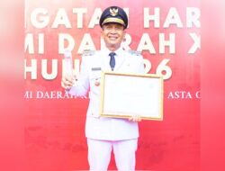 Bupati Setyo Wahono Raih Penghargaan EPPD Tahun 2025 Dari Kemendagri