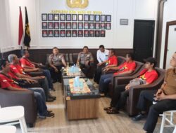 Jogo Jatim : Polres Madiun Kota Perkuat Sinergi dengan Serikat Buruh