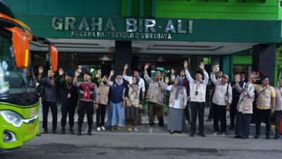 Embarkasi Surabaya Berangkatkan 9.111 Jemaah