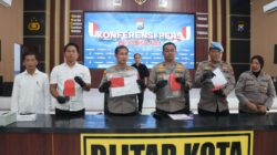 Polres Blitar Kota Amankan Tersangka Penyalahgunaan BBM Bersubsidi