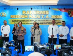 Buka Rakernis Reskrim, Kapolri Instruksikan Ciptakan Rasa Aman dan Keadilan untuk Masyarakat