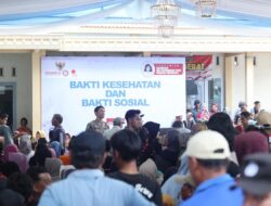 Polri Untuk Masyarakat : Polda Jatim Gelar Baksos dan Bakkes untuk Ribuan Warga di Nganjuk
