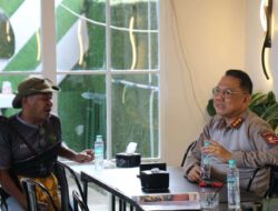 Satgas Humas Ops Damai Cartenz-2026 Perkuat Kolaborasi Melalui Silaturahmi Bersama Wartawan di Timika
