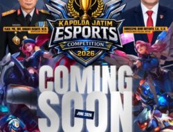 Sambut Hari Bhayangkara ke – 80 Polda Jatim Gelar Turnamen Esport untuk Umum
