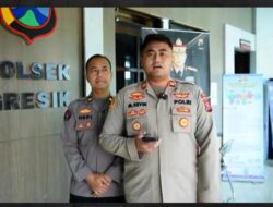 Kurang Dari 24 jam, Polsek Gresik Ungkap Curanmor Amankan Dua Tersangka