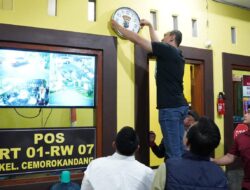 Sambang Poskamling, Kapolresta Malang Kota Serap Aspirasi dan Jaga Kamtibmas Hingga Level RT