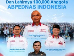 Bertepatan Hari Lahir Pancasila 2026 ABPEDNAS Cetak Sejarah Raih 100 Ribu Anggota