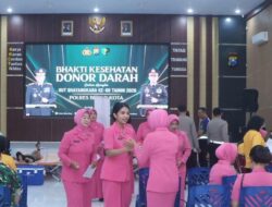 Sambut Hari Bhayangkara ke-80, Polres Blitar Kota Gelar Bakti Kesehatan