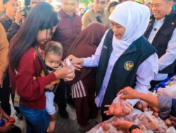 Khofifah Gelar Pasar Murah di Kawasan Wisata Kuliner Gladak Serang Probolinggo, Tegaskan Kehadiran Pemerintah Jaga Daya Beli dan Kendalikan Inflasi