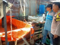 Bhabinkamtibmas Bangil Dampingi Warga Kembangkan Budidaya Lele, Dukung Program Pekarangan Pangan Bergizi