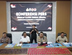 Polres Mojokerto Kota Ungkap Narkoba Temukan 330 Catride Vape Berisi Etomidate