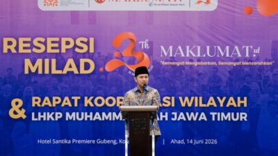 Hadiri Rakorwil LHKP Muhammadiyah dan Milad ke-3 Maklumat.id, Wagub Emil Tegaskan Sinergi Lintas Sektor Perkuat Ruang Publik di Jatim