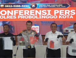 Polres Probolinggo Kota Amankan Komplotan Curanmor dan Pembobol Konter