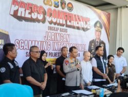 Polrestabes Surabaya Amankan 45 Tersangka Hasil Pengembangan Penyidikan Kasus Siber Internasional