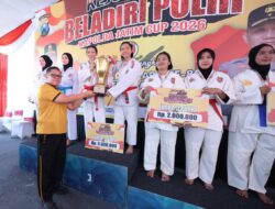 Kejuaraan Beladiri Polri Piala Kapolda Jatim 2026 Sambut Hari Bhayangkara ke 80, Polres Kediri Raih Gelar Juara