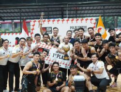 Tim Basket Polda Jatim Juara 1 Kapolri Cup 2026