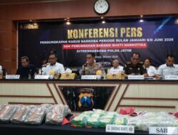 Polda Jatim Ungkap 3.157 Kasus Narkoba Semester I Tahun 2026, Selamatkan 2,79 Juta Jiwa dari Bahaya Narkotika