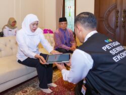 Gubernur Khofifah Ikuti Pendataan Sensus Ekonomi 2026, Ajak Masyarakat Berikan  Data Akurat Demi Perencanaan Pembangunan yang Tepat Sasaran