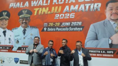 Pertina Surabaya Bangkit, Bidik 7 Emas Porprov Lewat Kejuaraan Nasional