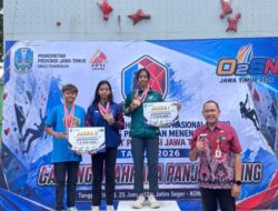 Dindik Jatim Kirim Dua Atlet Panjat Tebing Ikuti OSN Tingkat Nasional
