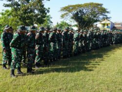 Untuk Mendukung Tugas Pokok TNI Angkatan Darat Kodim Bojonegoro Gelar PSJM