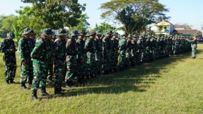 Untuk Mendukung Tugas Pokok TNI Angkatan Darat Kodim Bojonegoro Gelar PSJM