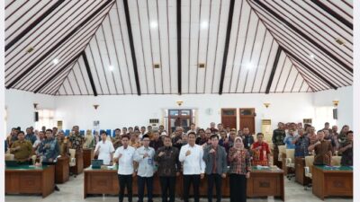 Pemkab Bojonegoro Gelar Rakor Pengelolaan Dan Mitigasi Ketersediaan Air Jelang MT III