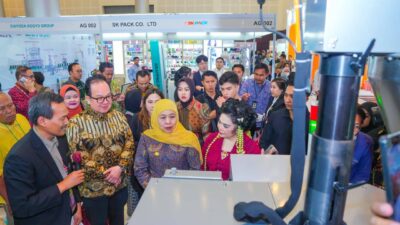 Khofifah Buka Pameran ALLPack Surabaya Expo 2026, Dorong Hilirisasi dan Penguatan Nilai Tambah Lewat  Teknologi Pengolahan dan  Pengemasan