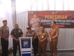 Kapolres  Probolinggo Resmikan Renovasi Polsek Bantaran dan Besuk,Tekankan Optimalisasi Pelayanan Publik
