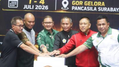Sekjen PB PSTI Buka LSI 2026 Wilayah II di Surabaya, Ketua PSTI Jatim Optimistis Raih Gelar Juara