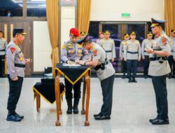 Kapolri Pimpin Pelantikan dan Sertijab Enam Kapolda