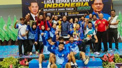 Sepak Takraw Jateng Sapu Bersih Juara LSI Wilayah 2