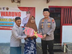 Dukung UMKM, Polres Magetan Renovasi Warung Bu Tiyem di Hari Bhayangkara ke – 80