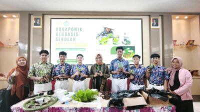 Fakultas Ketahanan Pangan UNESA Gelar Pelatihan Aquaponik dan Budikdamber di SMAN 3 Tuban untuk Perkuat Ketahanan Pangan dan Dukung Sustainable Development Goals (SDGs)