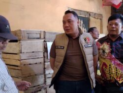 Tim Satgas Pangan Polres Pasuruan mengintensifkan pengawasan harga telur ayam di pasar Bangil
