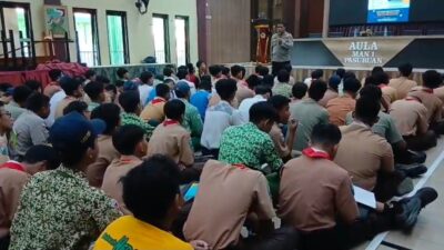 Polres Pasuruan Tanamkan Disiplin kepada 340 Siswa Baru MAN 1 Pasuruan, Bekal Wujudkan Generasi Berkarakter