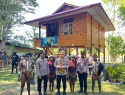 Astamaops Kapolri Berbagi Semangat Belajar Bersama Anak-Anak Papua di Pusat Olah Seni Wesaput