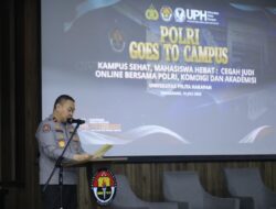Polri Gandeng UPH dan Komdigi Edukasi Mahasiswa Cegah Judi Online Lewat Program Polri Goes to Campus