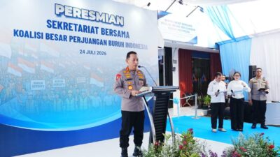 Kapolri: Desk Ketenagakerjaan Hadir Berikan Solusi bagi Persoalan Buruh