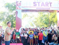 Bupati Bojonegoro Lepas peserta Jalan Sehat Hari Koperasi Nasional ke-79 Tahun 2026.