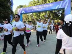 Dukung Pariwisata Polres Magetan Turut Ambil Bagian Trail Run Ring of Lawu 2026
