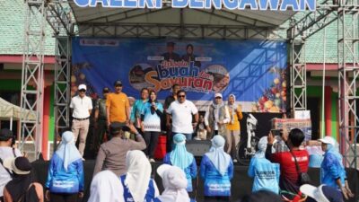 Gerakan Ekonomi Masyarakat Wabup Bojonegoro Buka Festival Wisata Buah Dan Sayuran