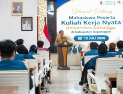 Bupati Bojonegoro Terima KKN 200 Mahasiswa Universitas Airlangga