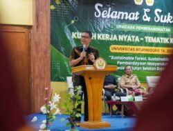 Berangkatkan KKN Tematik Unigoro 2026 Bupati Wahono Ajak Mahasiswa Menjadi Agen Perubahan