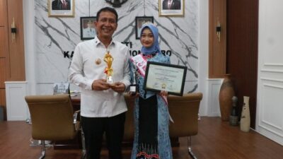 Sabet Juara Favorit ajang Miss Hijab Cilik Jawa Timur Reyvana Maharesi harumkan nama Bojonegoro