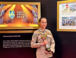 Brigadir Renita Rismayanti Raih Hoegeng Awards 2026 Kategori Polisi Inovatif Berkat Inovasi Digitalisasi Data Kriminal Misi PBB