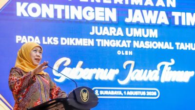 Jatim Tak Terbendung, Kembali Juara Umum LKS Nasional Tahun 2026 untuk Keempat Kalinya, Gubernur Khofifah: Bukti Jawa Timur Barometer Vokasi Nasional