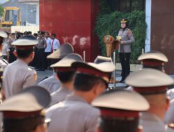 Pimpin Apel Pagi  Perdana, AKBP Yenni Diarty Tekankan Anggota Hadir untuk Masyarakat